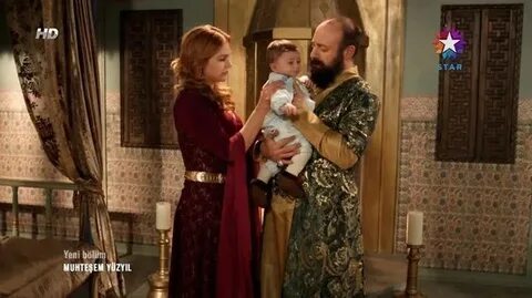 В каких сериях родятся дети хюррем