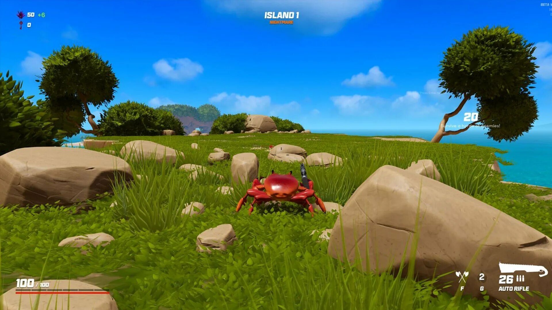 Игры где краб. Crab Champions игра. Игры с необычной графикой. Краб. Игра про краба VR.