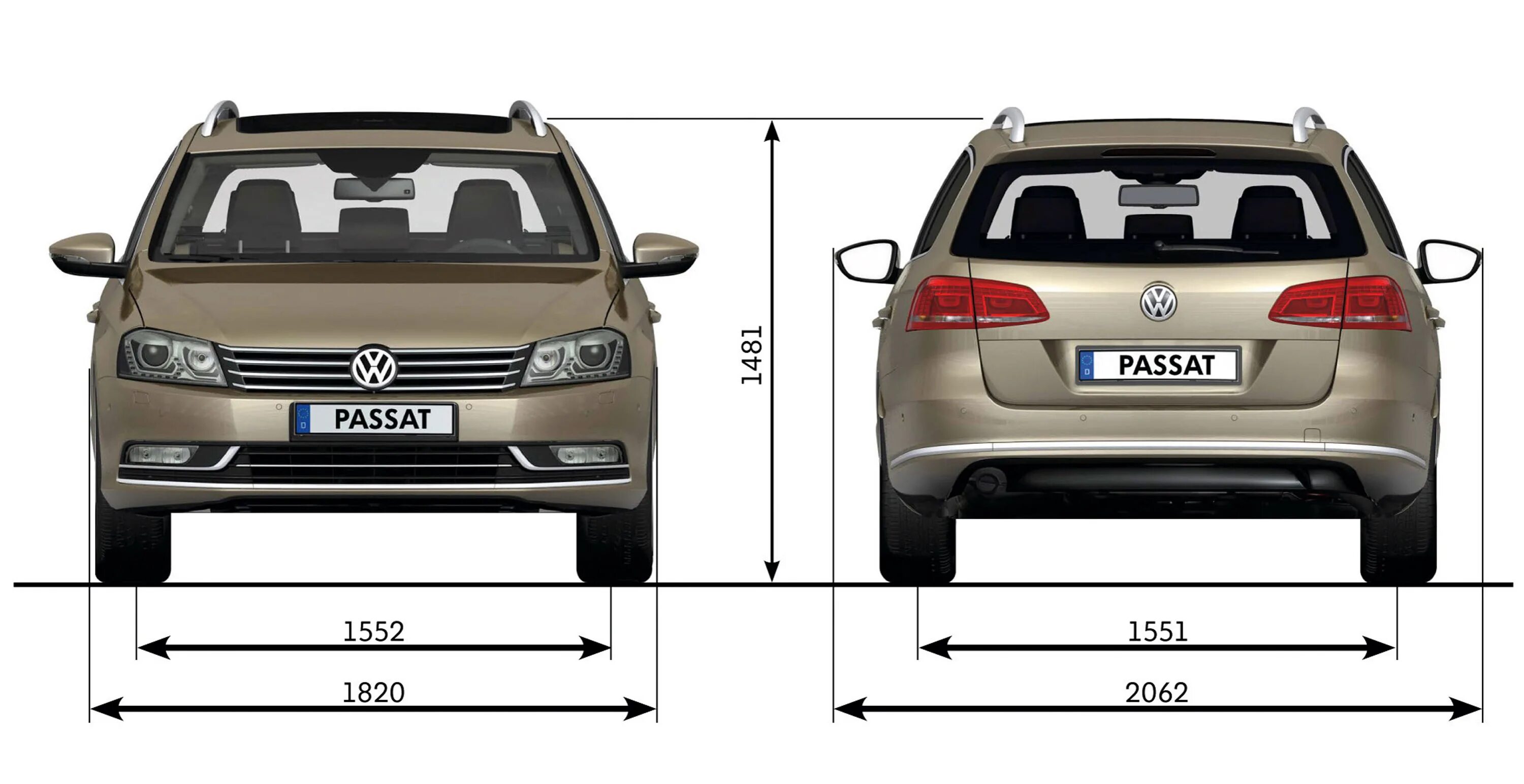 Пассат универсал характеристики. Габариты VW Passat b6. Габариты VW Passat b6 универсал. Фольксваген Пассат в6 габариты. Volkswagen Passat b6 универсал габариты.