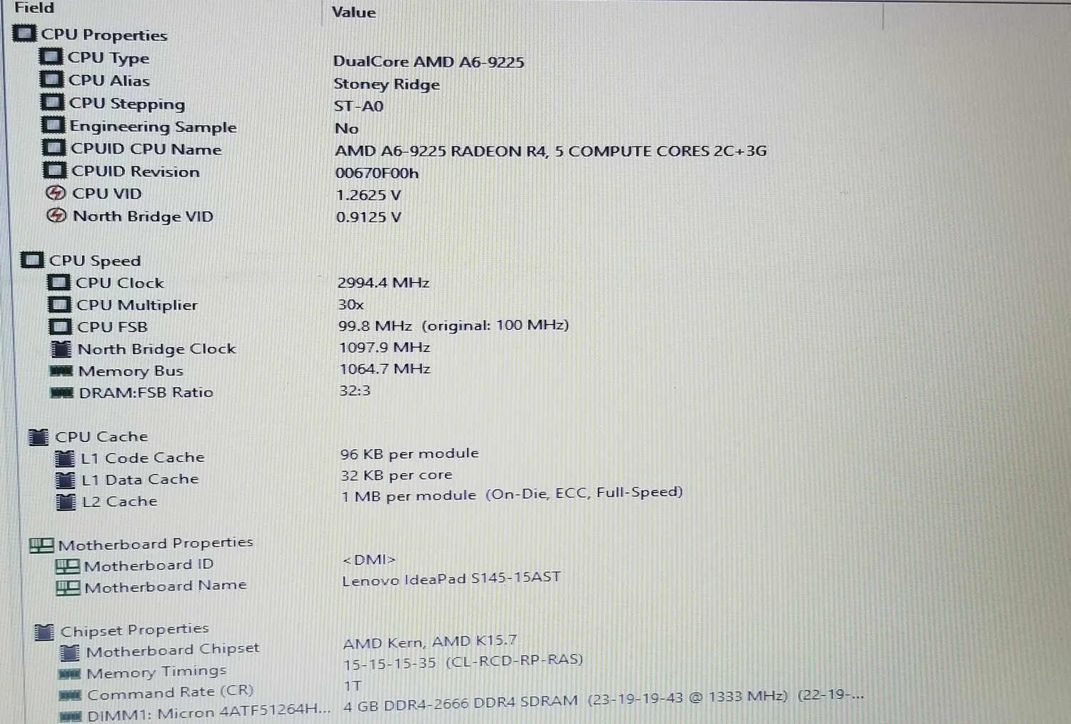 Amd a6 9225 2.60. A6-9225. IDEAPAD s145-15ast характеристики. Lancer 5a6 материнская плата характеристики.