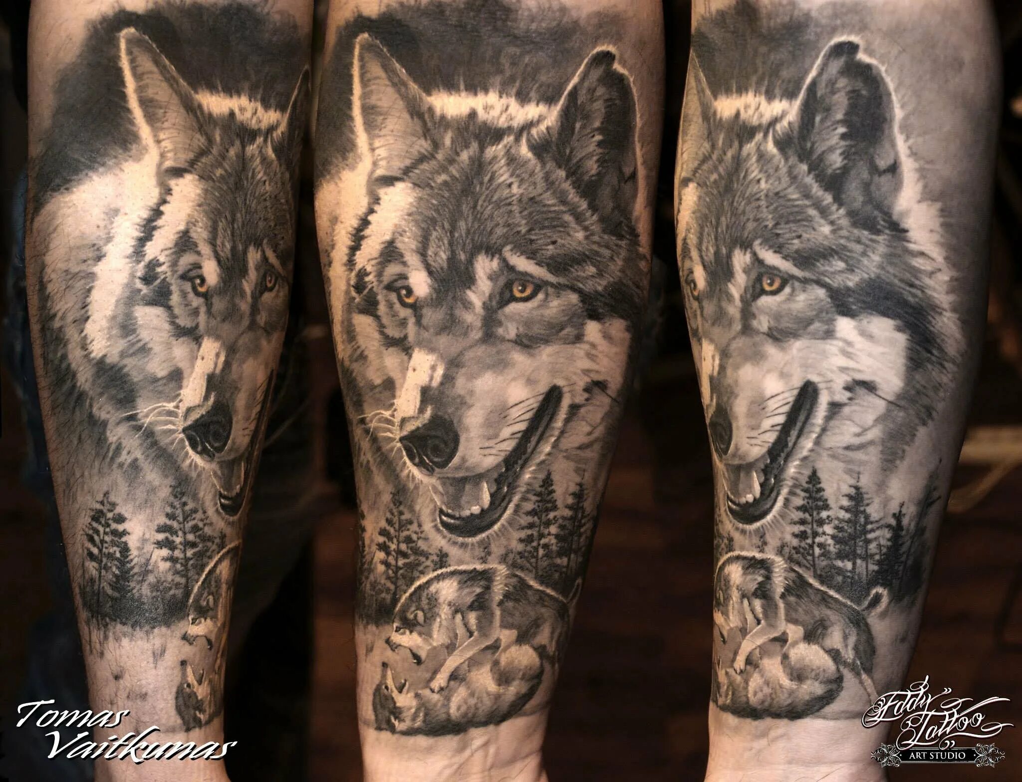 тату волк и волчонок. тату волк волчица и волчонок. волчонок тату. тату волк. тату волк и волчонок.