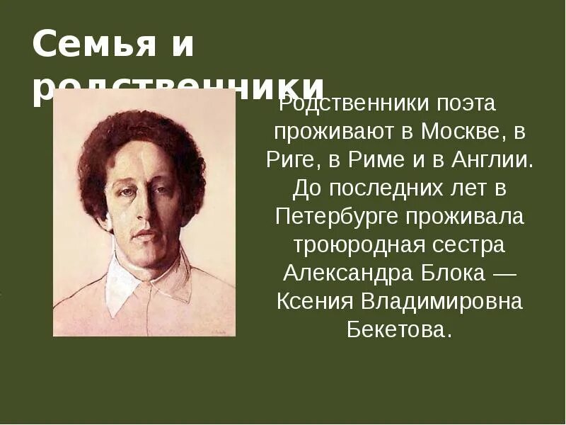 Сообщение о блоке. Блоки для презентации. Доклад про блока. Чей родственник поет