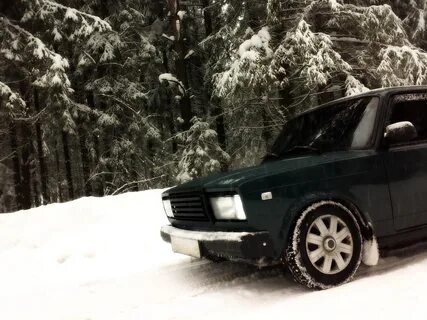 Ваз 2107 зимой