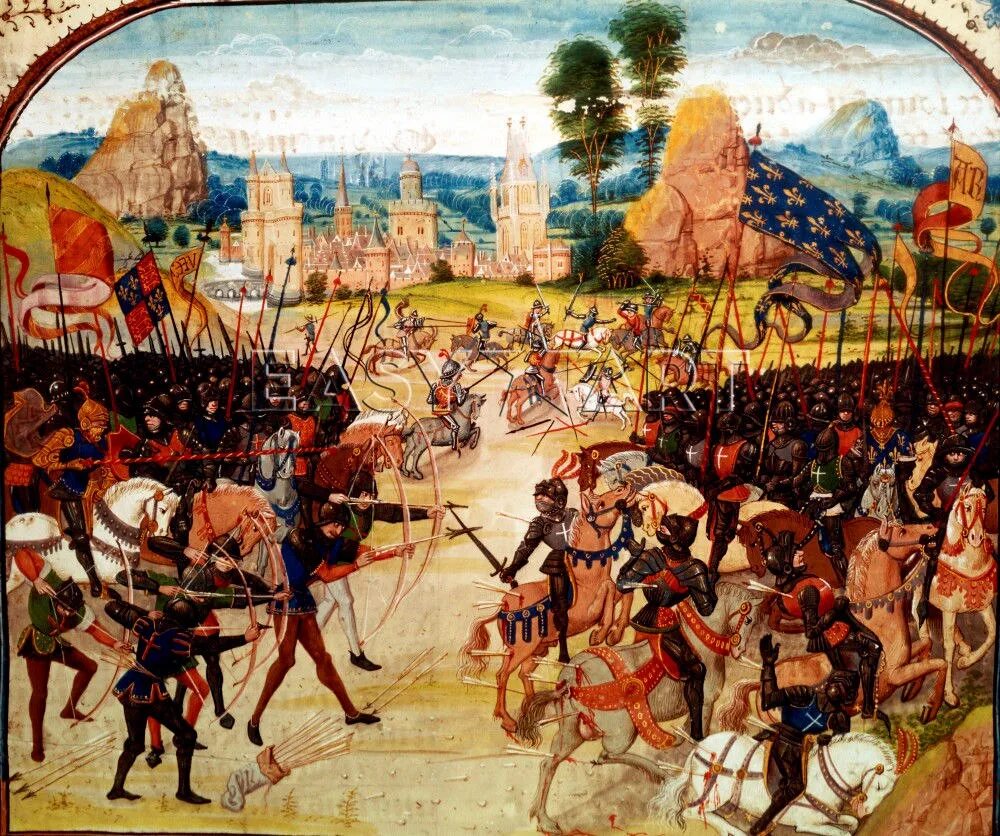 Картинка столетней войны. Пуатье битва 1356. Битва при Пуатье 1415. Битва при Пуатье 1356 арт.