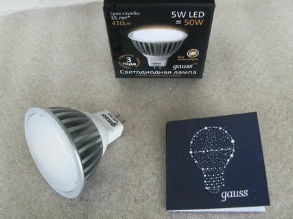 Светодиодная лампе led gauss