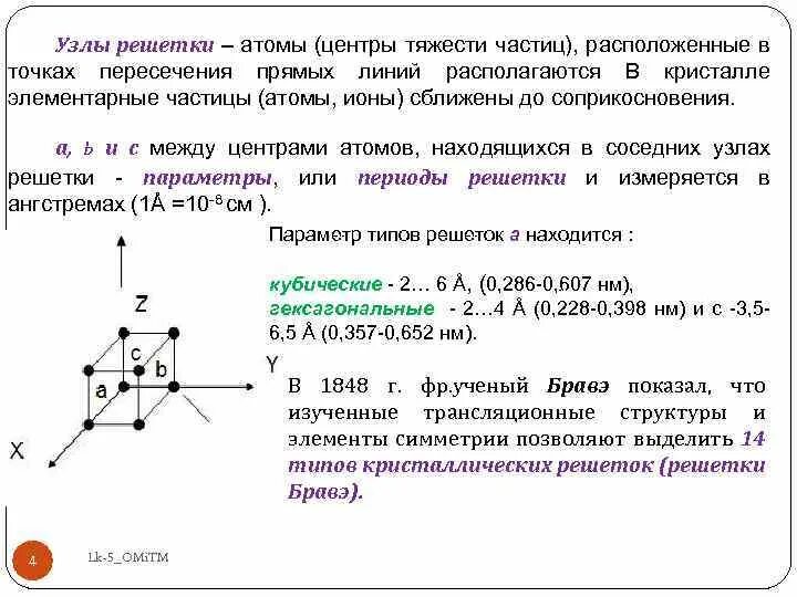 Расстояние между центрами атомов