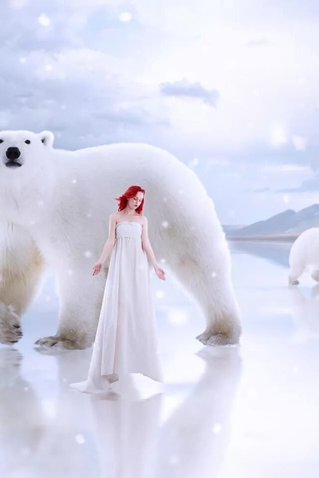 белый медведь девочка. белый медведь и девочка. белый медведь и девочка. девушка с белым медвежонком. белый медведь и девушка.