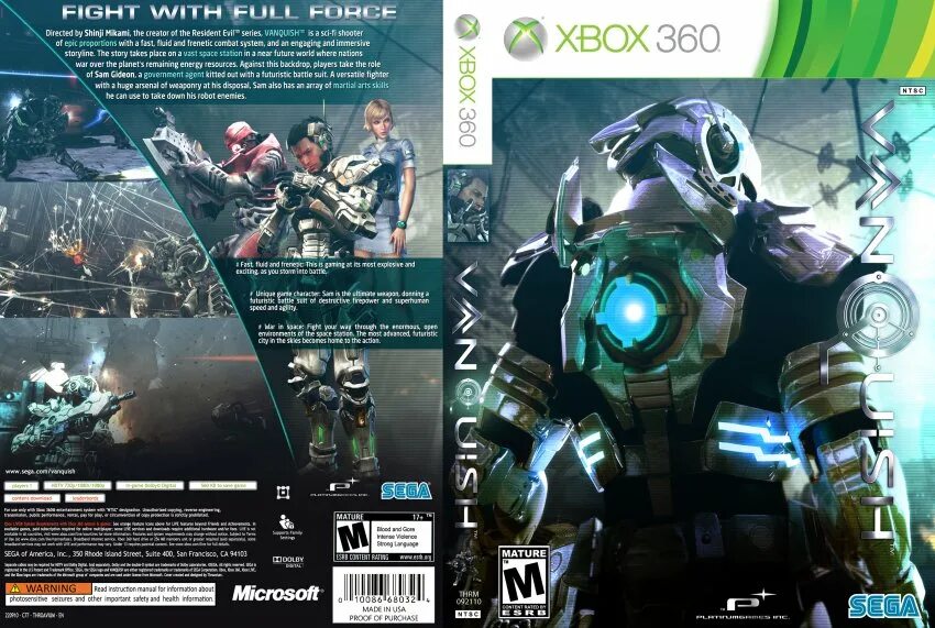 Demo 360. Vanquish Xbox 360. Vanquish Xbox 360 обложка. Vanquish 2 Xbox 360. Vanquish (Xbox 360) lt+3.0.