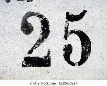 Number twenty five