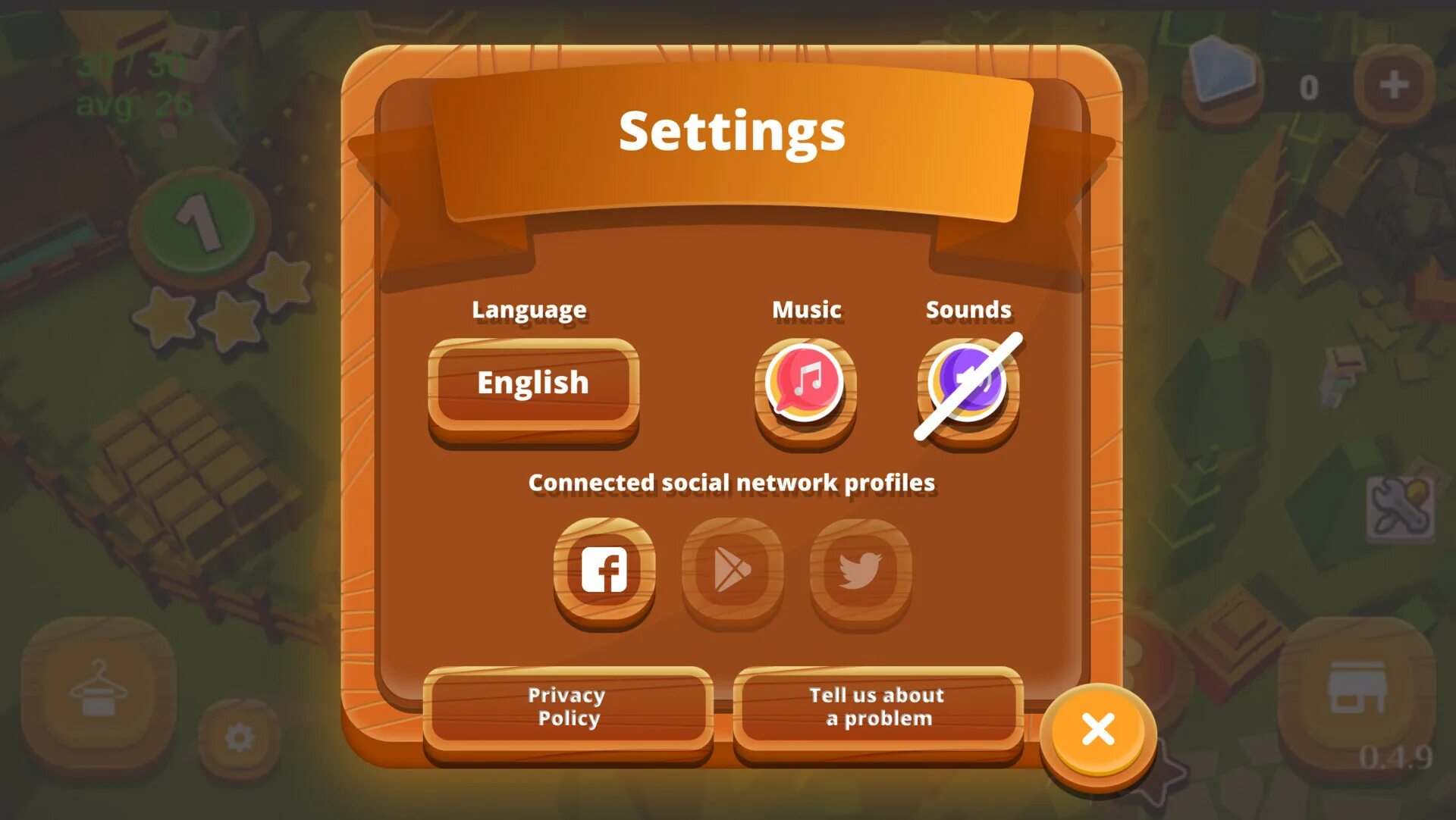 Set game details to public