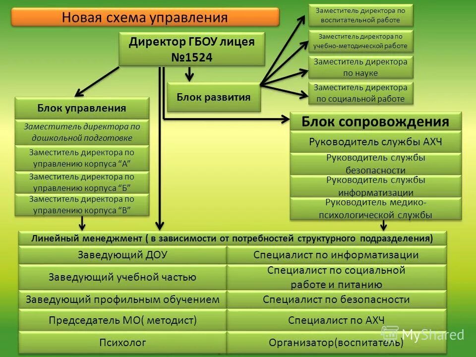 Руководителям государственного бюджетного образовательного учреждения