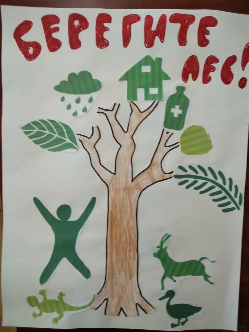 Международный день лесов рисунок. Международный день леса плакат. Рисунок про день в лесу. Международный день леса в ДОУ.