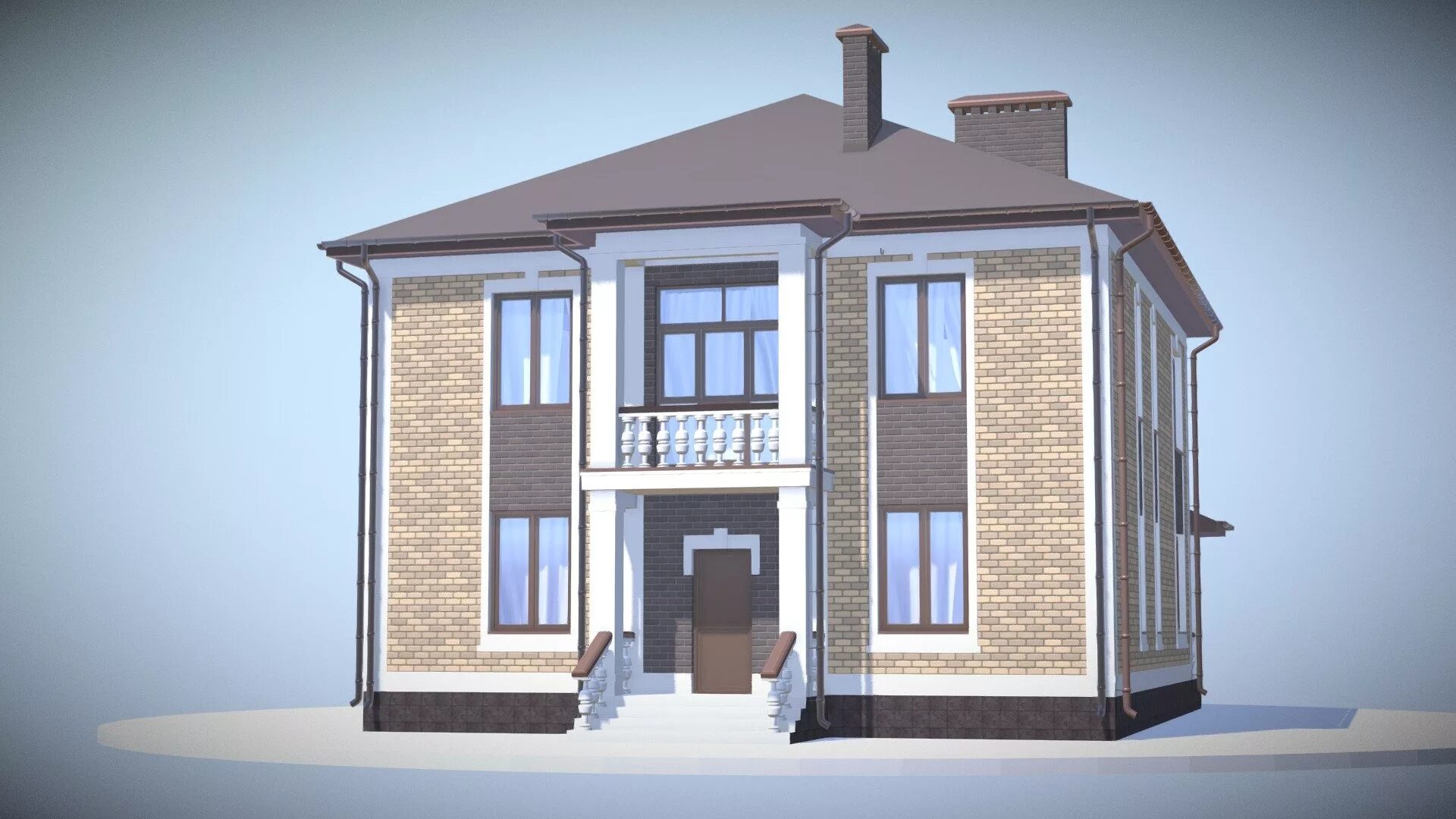 Проект хана. Двухэтажные дома. Проекты двухэтажных домов. Проект двухэтажного здания. Двухэтажный дом с балконом.