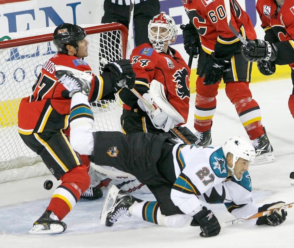 Калгари Сан Хосе. Калгари команда НХЛ. Фарм клуб Калгари. Calgary NHL 2008-09. Нхл лучшее видео