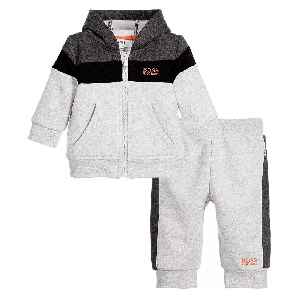 Boss детская. Hugo Boss Tracksuit Baby boy. Hugo Boss Kids спортивный костюм. Hugo Boss детский спортивный костюм серый. Мальчик в спортивном костюме Hugo Boss.