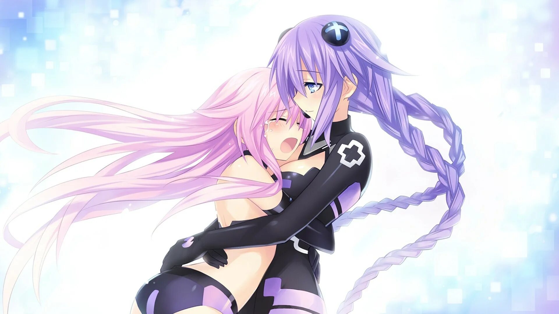 Purple heart перевод. Hyperdimension Neptunia пурпурное сердце. Нептуния и Непгир. Hyperdimension Neptunia Nepgear.