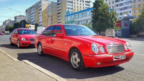 Решено. продаю красного (( - Mercedes-Benz E-class (W210), 2,8 л, 1998 года прод