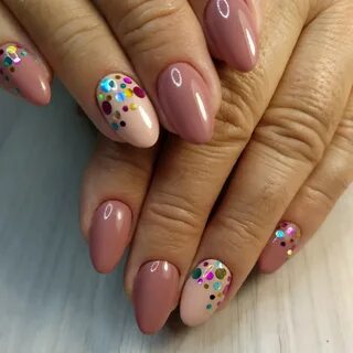 Маникюр лето на короткие овальные