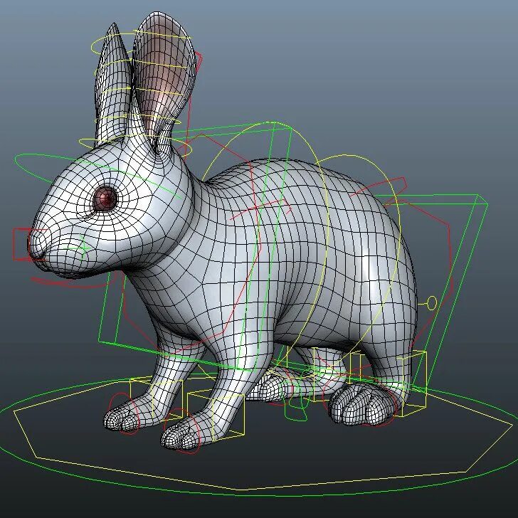 Технологии трехмерной модели. Риггинг кролика 3д. 3д моделирование. Трехмерная компьютерная Графика. Объемное 3d моделирование.