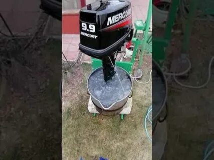 Мотор в бочке