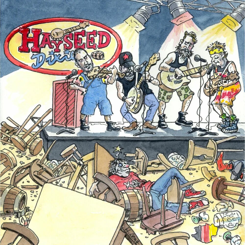 Hayseed Dixie - 2004 - Let there ROCKGLASS. A hot piece of grass Hayseed Dixie.