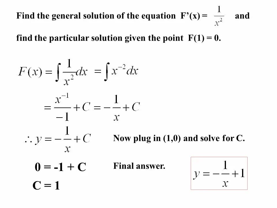 Given solution. Find General solution of the Differential equation. Find the General solution of the following Differential equation. General solutions. One solution in equation System.