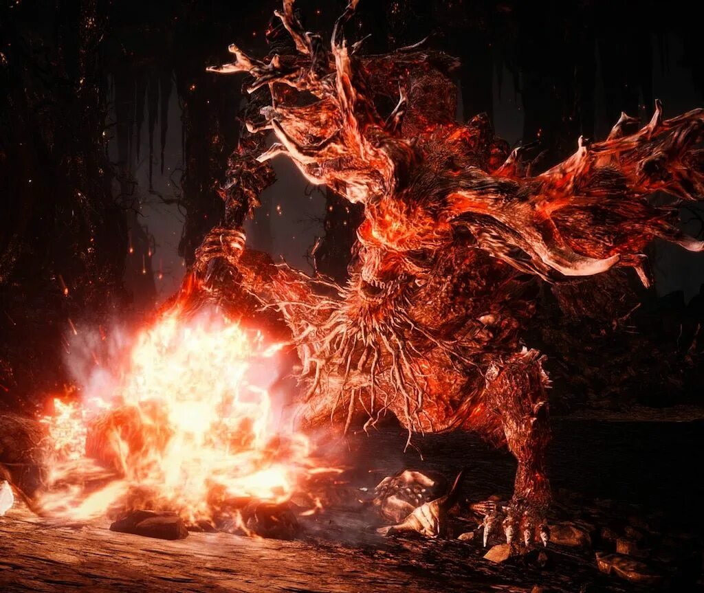 Dark Souls 3 old Demon King. Огненный босс дарк соулс. Король демонов Dark Souls 3. Король Огненный демон дс3. Душа демона 3