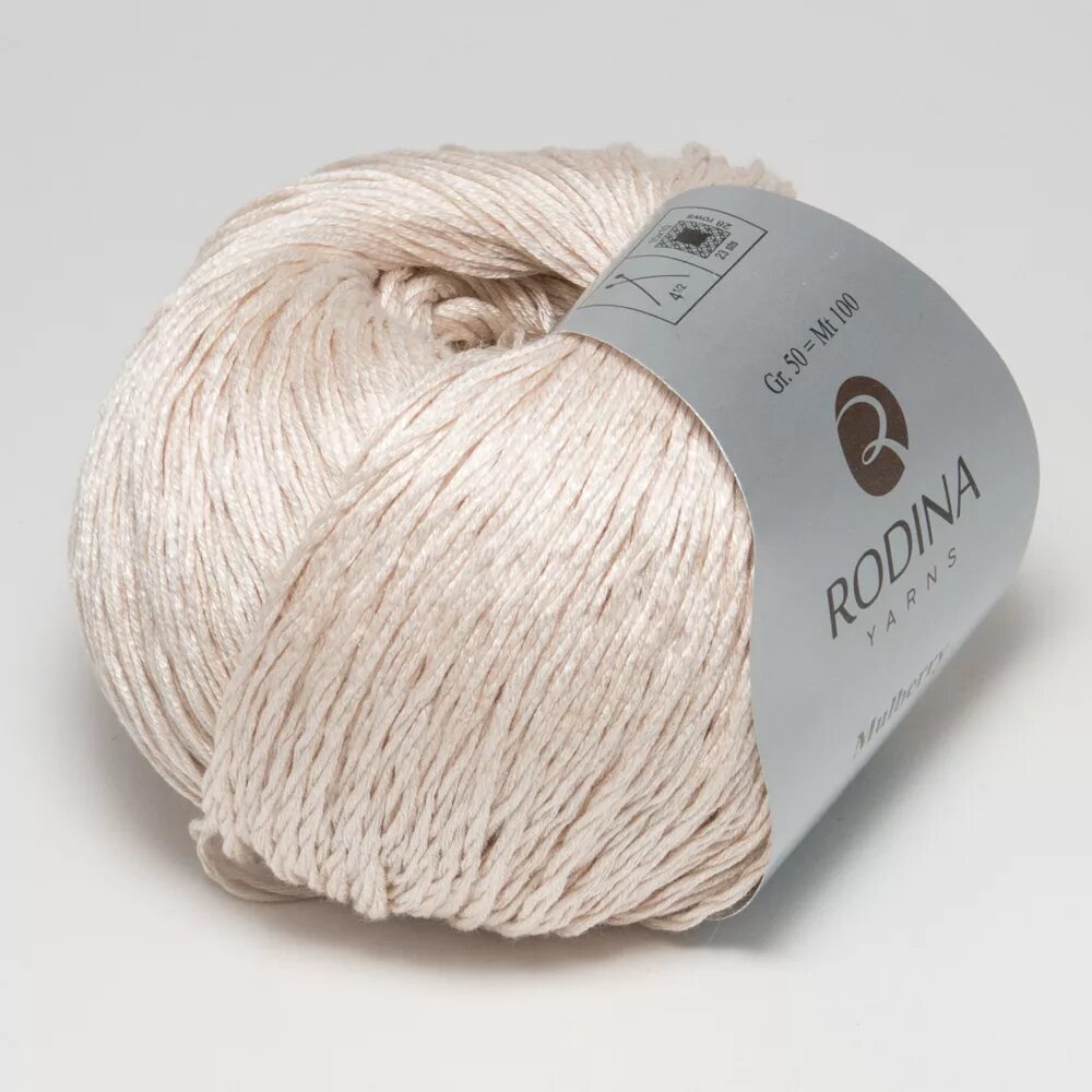пряжа шерсть с хлопком. Uanka rodina yarns 75 шелк 25 хлопок 50г/200м.