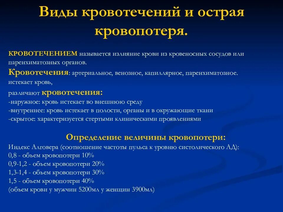 Виды кровоточивости. Острая кровопотеря виды. Виды кровотечений и острая кровопотеря.