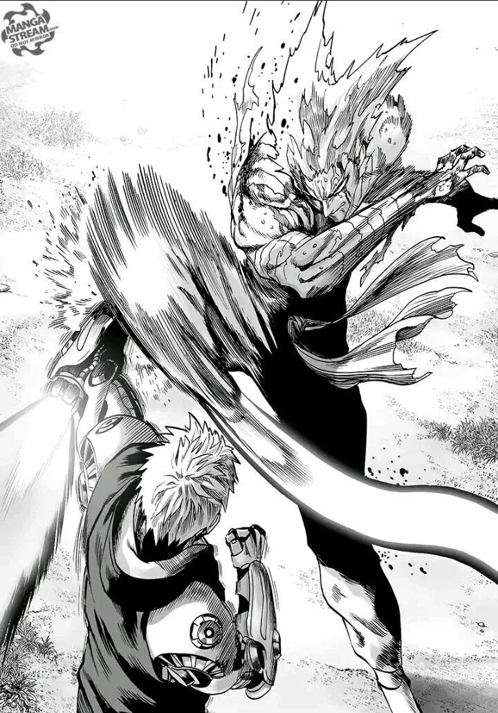 Garou one Punch man Манга. Генос и ГАРОУ. Страницы манги Ванпанчмен ГАРОУ. Ванпанчмен vs ГАРОУ Манга. Гароу против манга