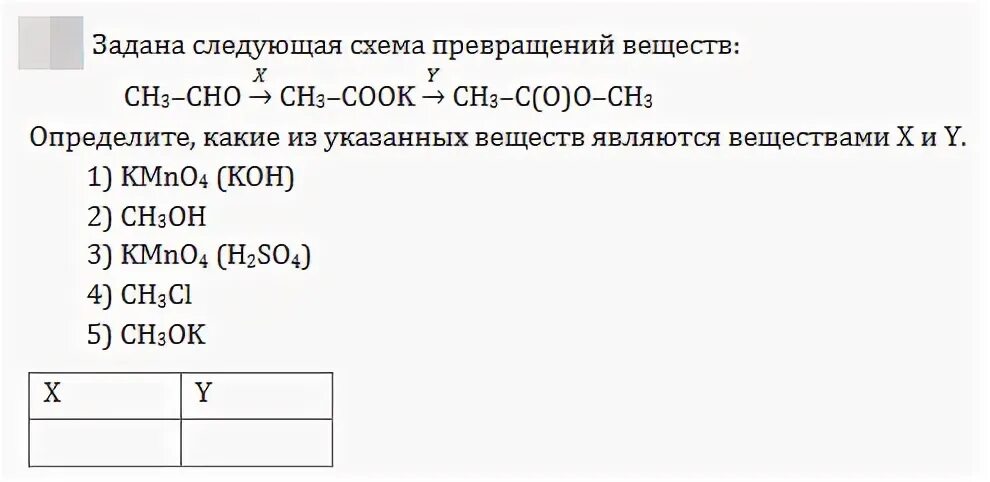 Задана следующая схема превращений веществ so2