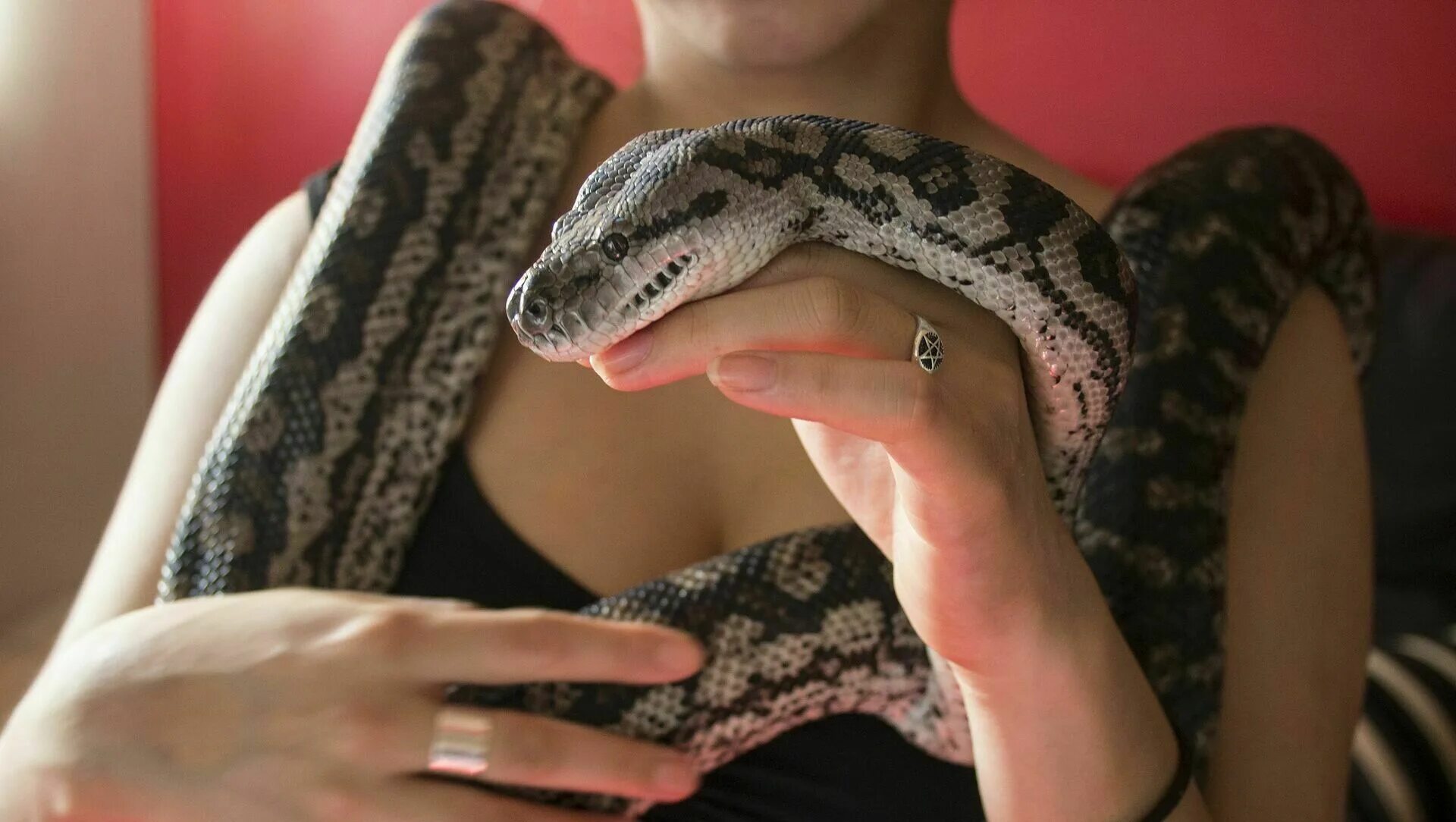 девушку называют змея