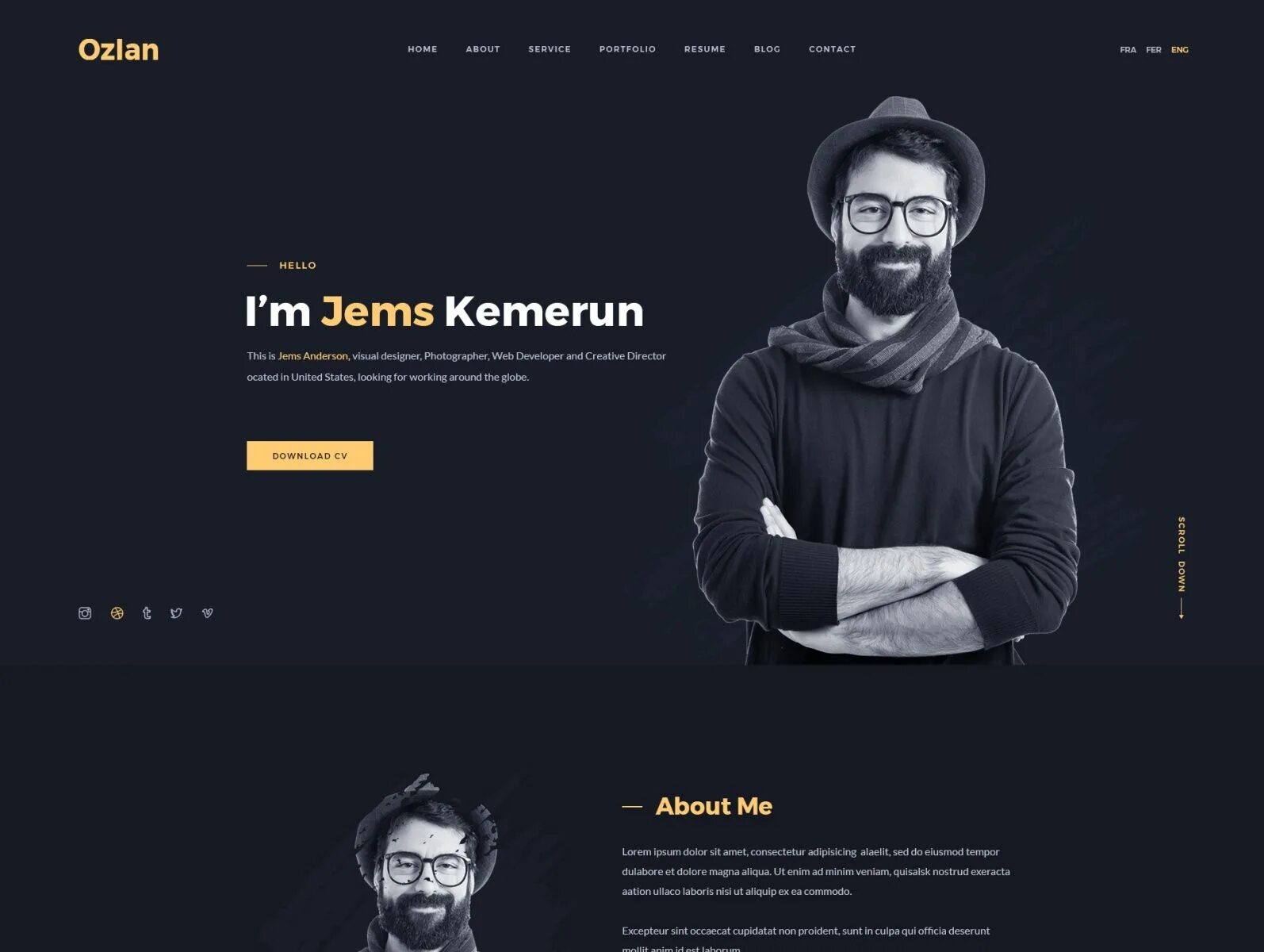Портфолио wordpress. Wordpress портфолио. wordpress portfolio. создание блога wordpress портфолио фото 1400 x 800.