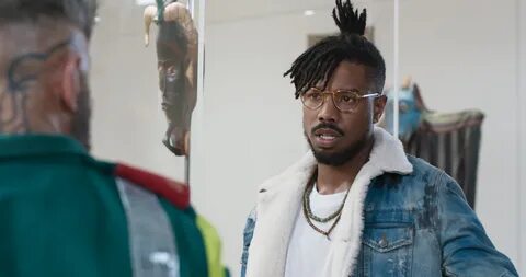 Michael B. Jordan in Black Panther (2018). gallery. 