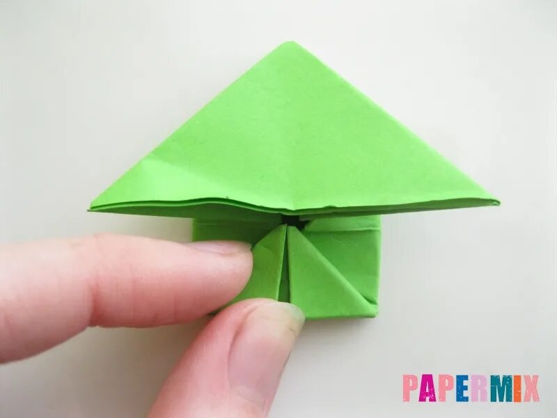 Оригами лягушка из бумаги 2 класс математика
