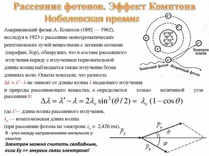 Фотоны и электрон энергия электрона