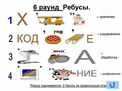 Ребус передача
