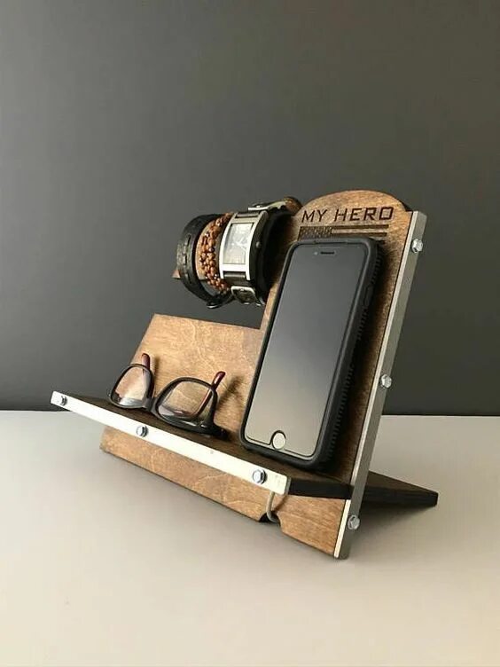 Wood Phone Docking Station. Подставка для телефона из дерева. Phone Stand plywood. No Phone plywood Box. Курье телефон