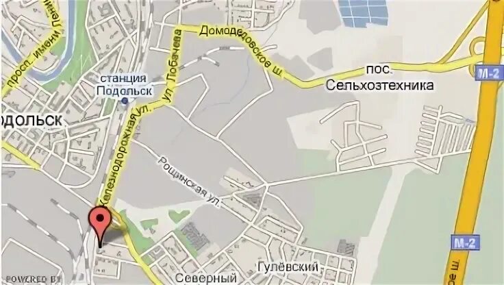 Подольск улица железнодорожная