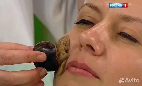 Пилинг лица улиткой