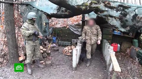 Видео с передовой