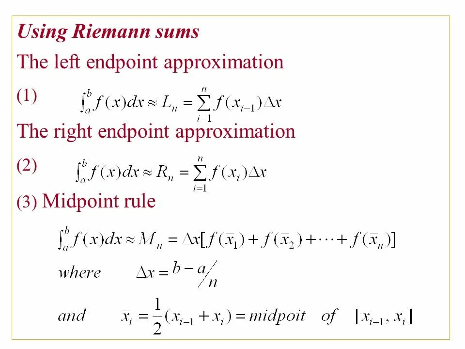 Square approximation