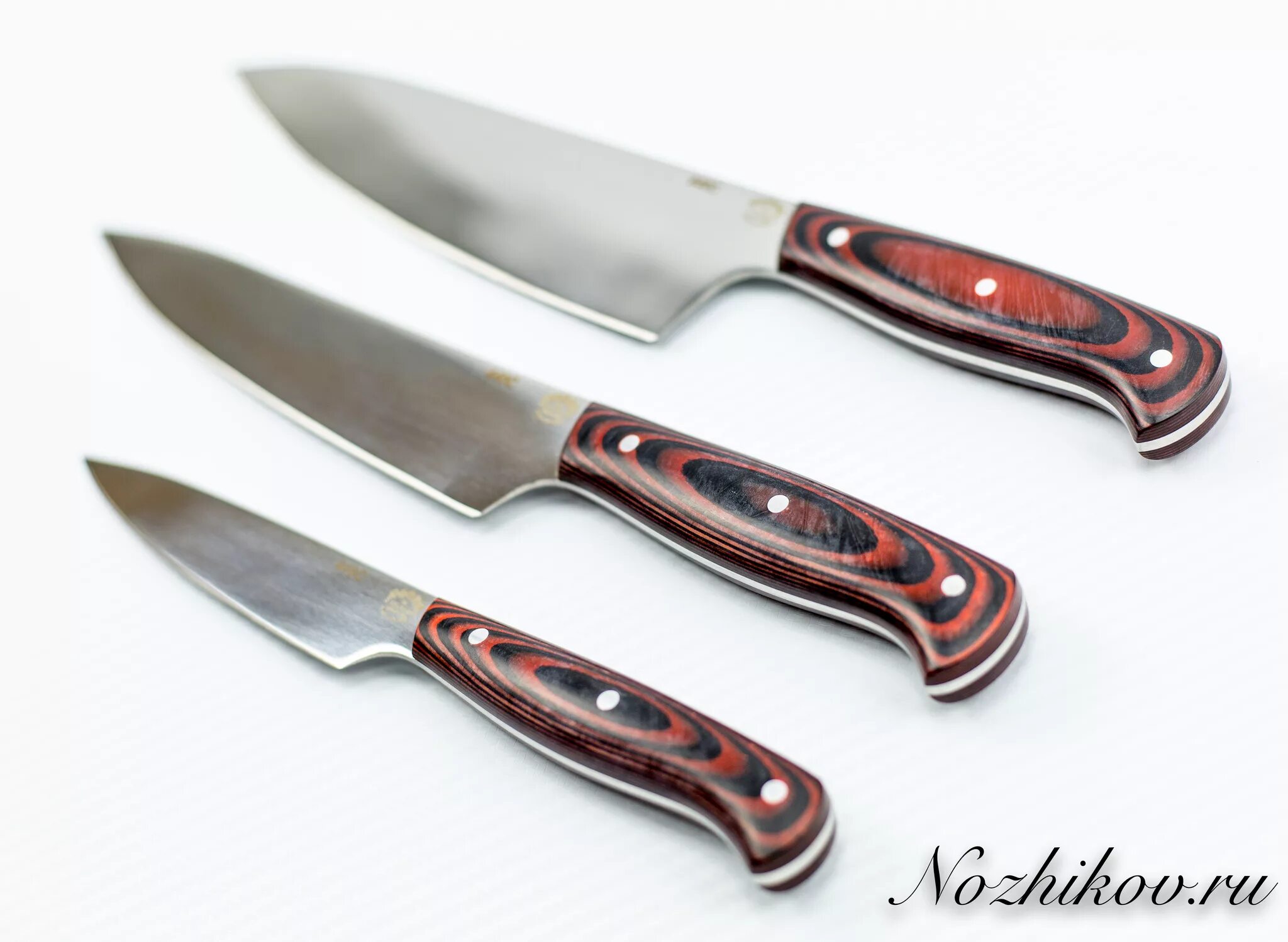 кузница клементьева ножи купить каталог. набор ножей "гранд рататуй". нож кованый кухонный 95х18. набор для стейка сталь n690. наборы кухонных ножей из х12мф.