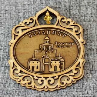 Маленькие условные знаки к достопримечательностям золотые ворота