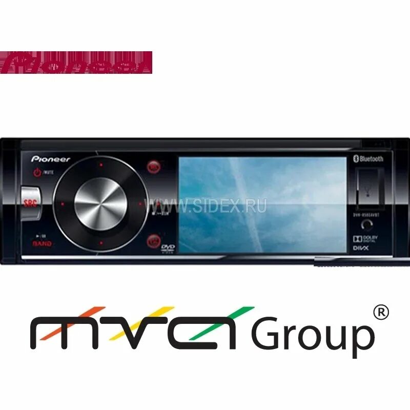 Магнитола без экрана. Pioneer DVH-760av. Pioneer DVH-760. Магнитола Пионер DIVX 1din. Магнитола Pioneer 1 din с экраном DVD.