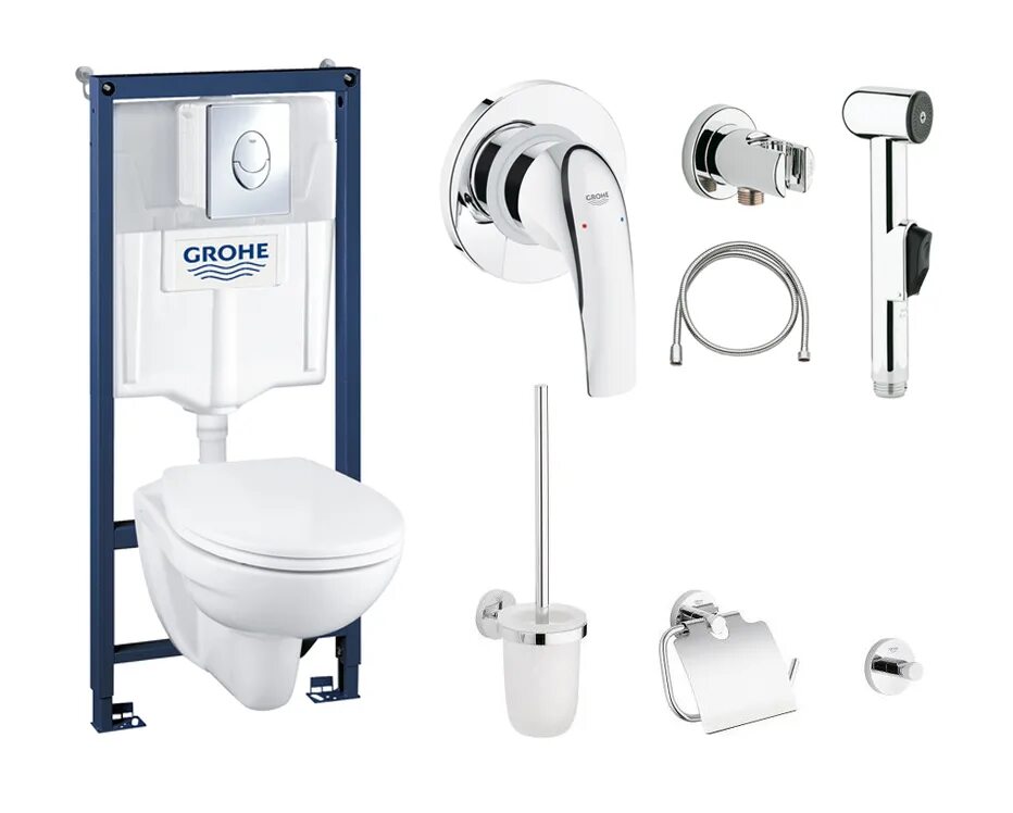 Комплект душа grohe. Grohe solido 4 в 1. 39186000 Grohe. 123072 Grohe. Комплект Grohe solido 39186000.