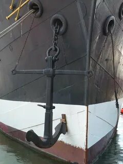 На каких судах используют деревянные якоря