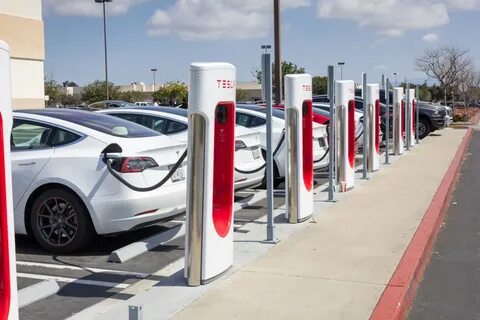 Зарядные станции tesla