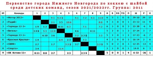 Группа г чемпионат. Хк Радий 2012 Нижний Новгород. Хк Радий Нижний Новгород 2011. Радий 2014 хоккей Нижний Новгород. Турнирная таблица по хоккею среди детских команд город Челябинск.