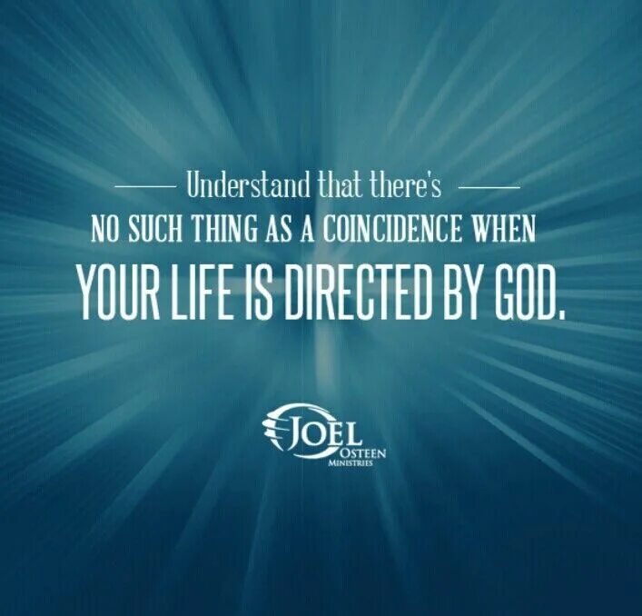 Is there such a thing. There is no coincidence. there is no such thing as a coincidence.